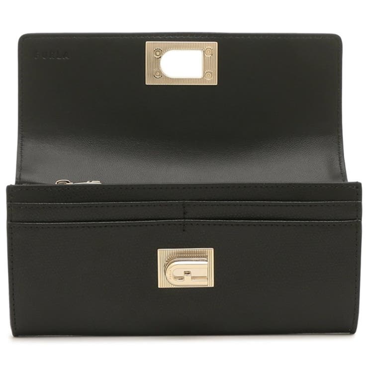 フルラ長財布ブラックレディースFURLAPCVOACOARE000O6000