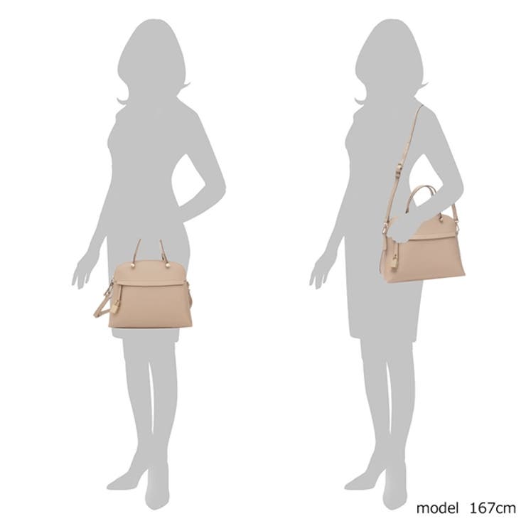 美品 FURLA アストリット M ハンドバッグ ショルダーバッグ お買上げ証 fu-wb01287are0af00_1.jpg