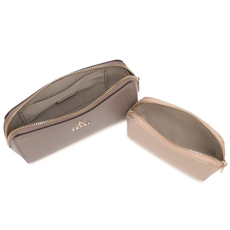 フルラポーチカメリアグレーベージュレディースFURLAWE00453ARE0003782S