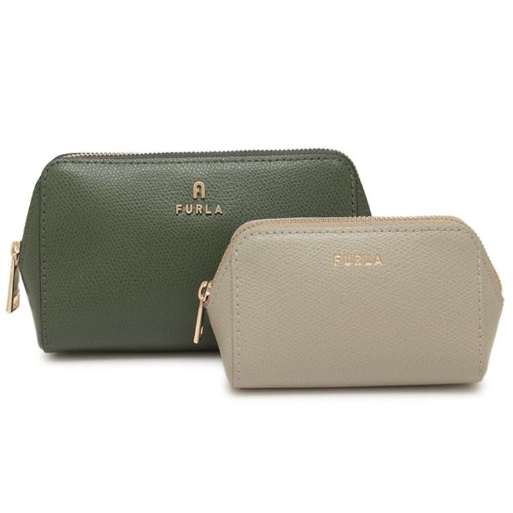 フルラポーチカメリアカーキグリーンレディースFURLAWE00453ARE0004052S