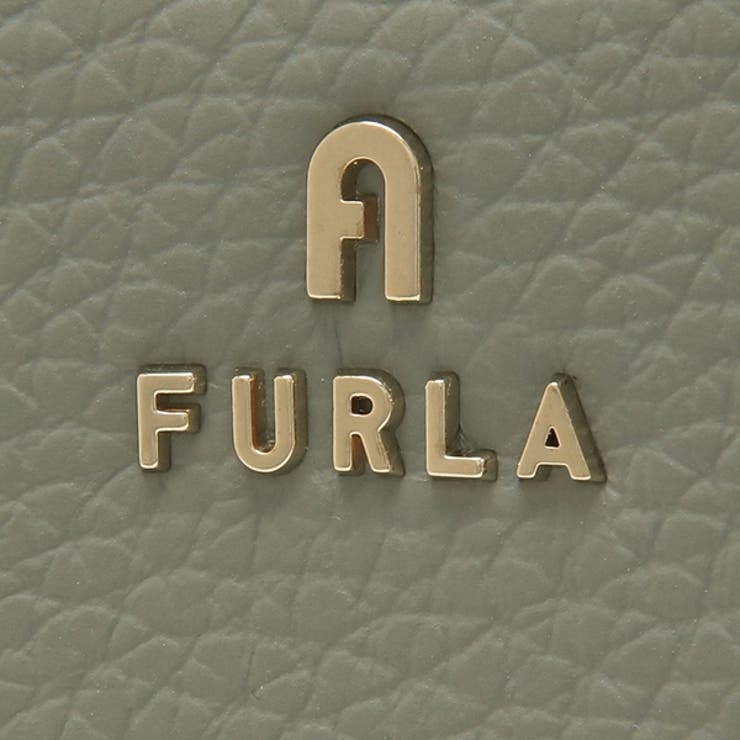 フルラ二つ折り財布カメリアカーキグリーンレディースFURLAWP00314HSF000AG700