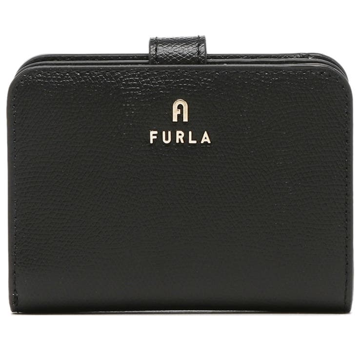フルラ二つ折り財布カメリアSサイズブラックレディースFURLAWP00315ARE000O6000