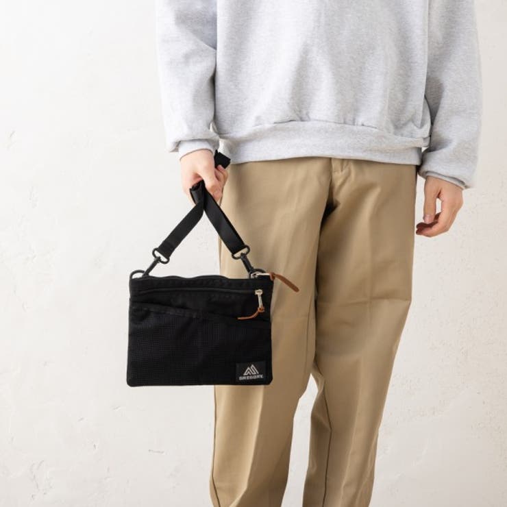 グレゴリーGREGORYショルダーバッグCLASSICSACOCHEクラシックサコッシュ2Lサコッシュ1094571041BLACKメンズレディース