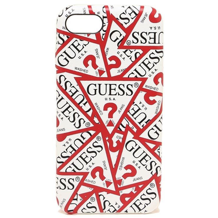 ゲスiPhoneケースGUESSGUHCI8PMPTREレッド
