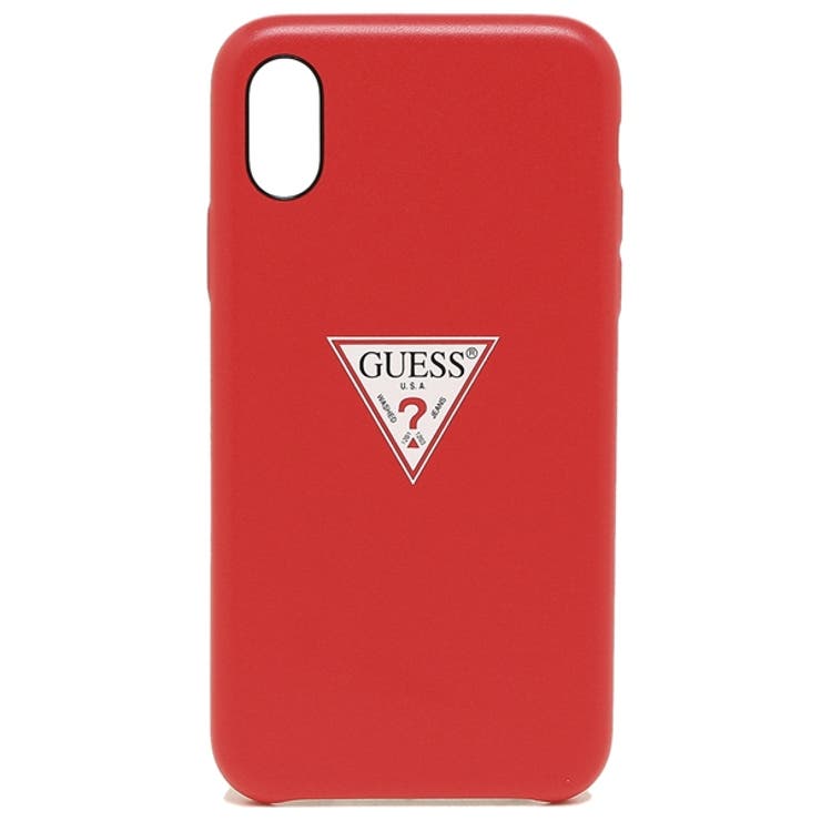ゲスiphoneケースメンズレディースGUESSGUHCPXPUPTWOREDレッド