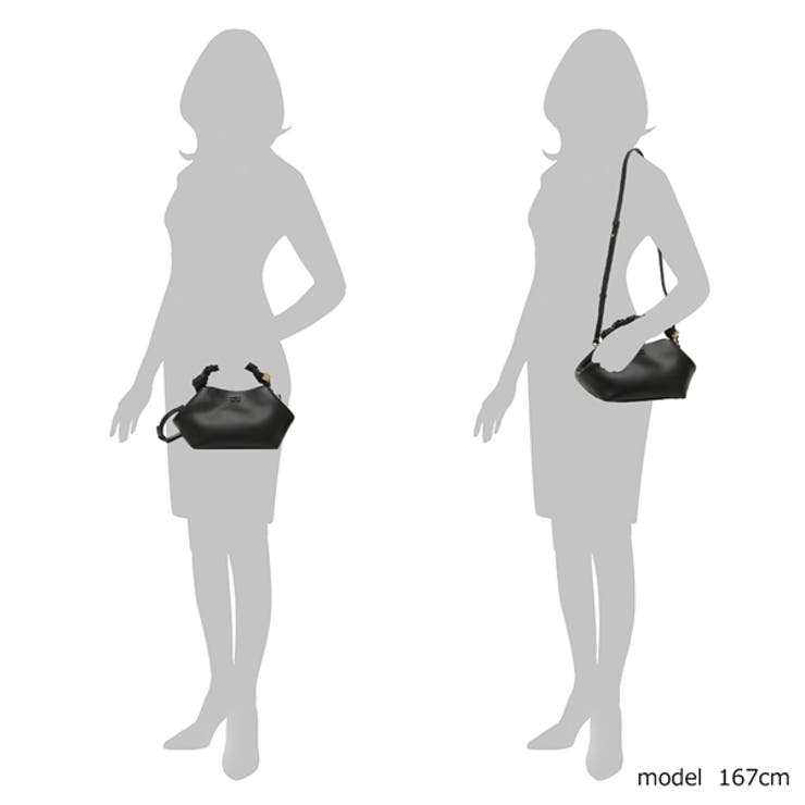 ガニー ハンドバッグ ブラック レディース GANNI A5241 099 | AXES | 詳細画像4 