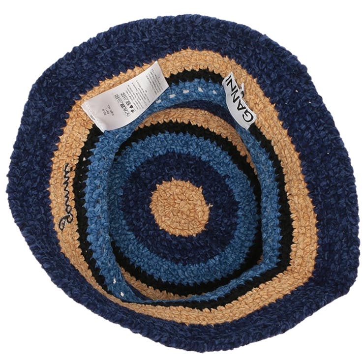 ガニー 帽子 ネイビー レディース GANNI A5988 999 ガニー 帽子 ネイビー レディース GANNI A5988 999[品番：AXEB0033759