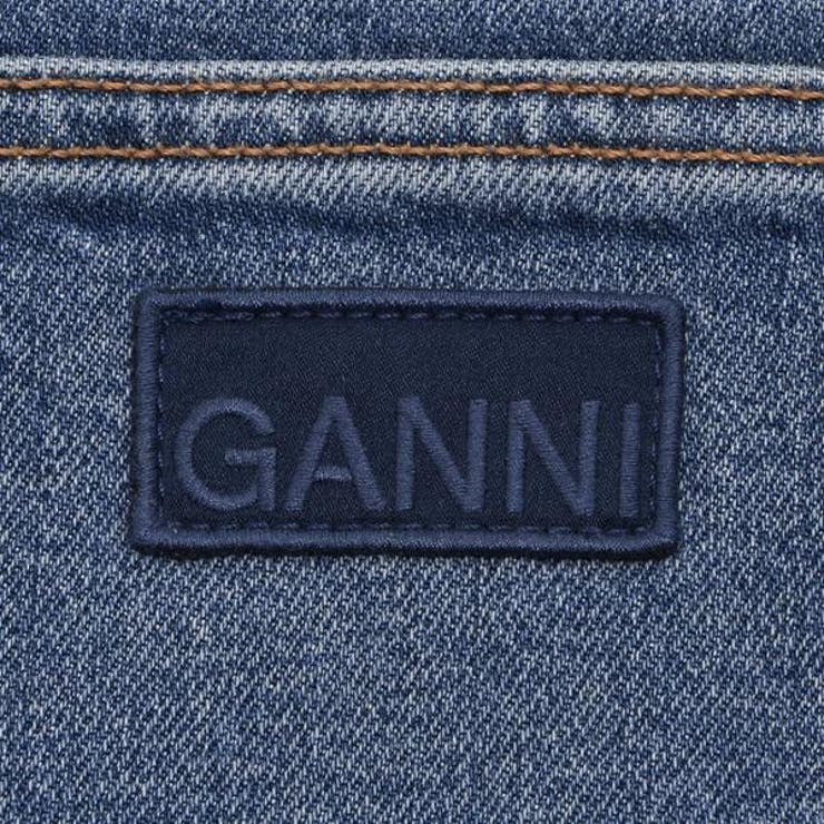 ガニー パンツ ブルー レディース GANNI J1634 567 | AXES | 詳細画像7 