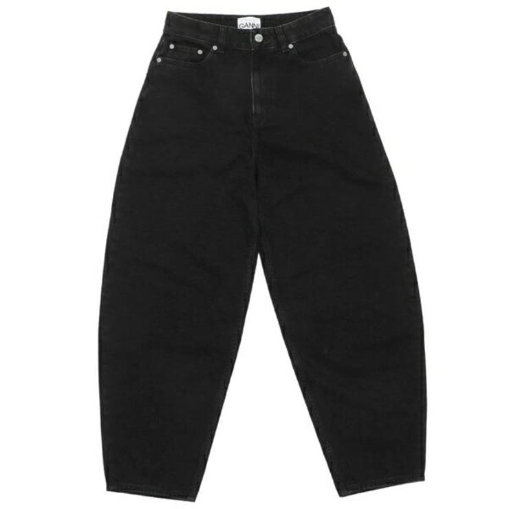 ガニー パンツ デニム ブラック レディース GANNI J1642 006 | AXES | 詳細画像6 