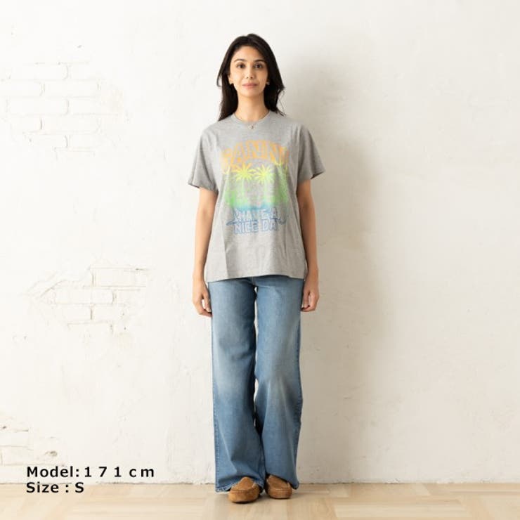 ガニーTシャツカットソーグレーレディースGANNIT3920921