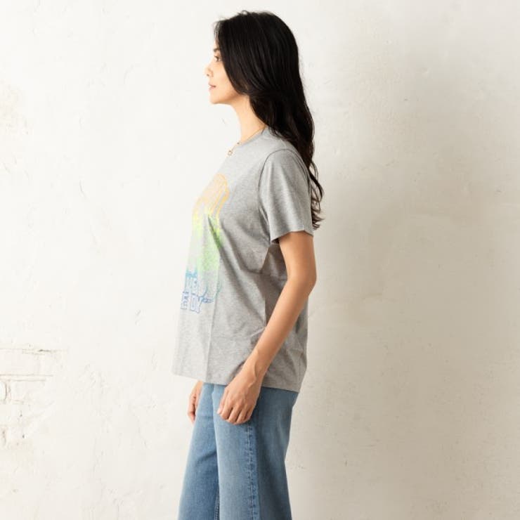 ガニーTシャツカットソーグレーレディースGANNIT3920921