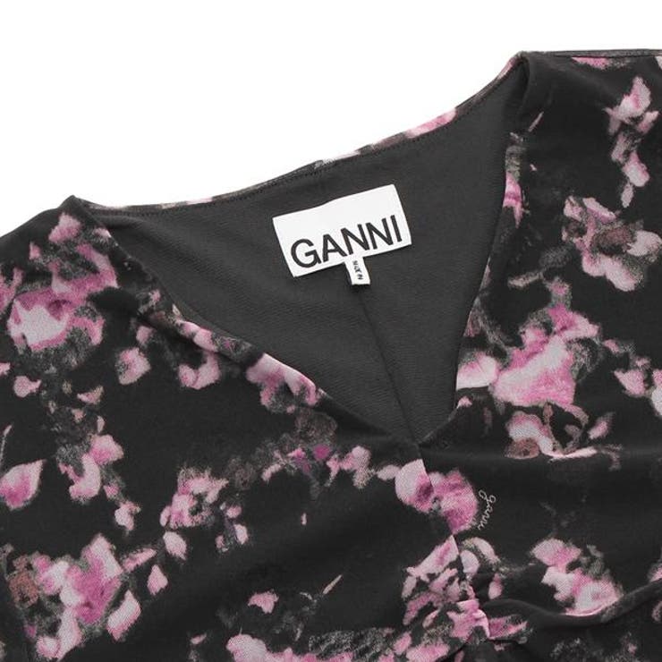 ガニー シャツ ブラウス ブラック レディース GANNI T3930 252 楽天市場】ガニー シャツ ブラウス ブラック レディース GANNI