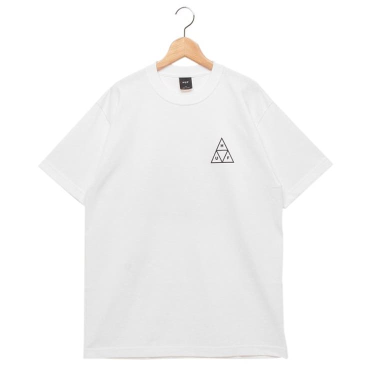 ハフTシャツカットソートリプルトライアングルロンTホワイトメンズレディースユニセックスHUFTS01953WHT