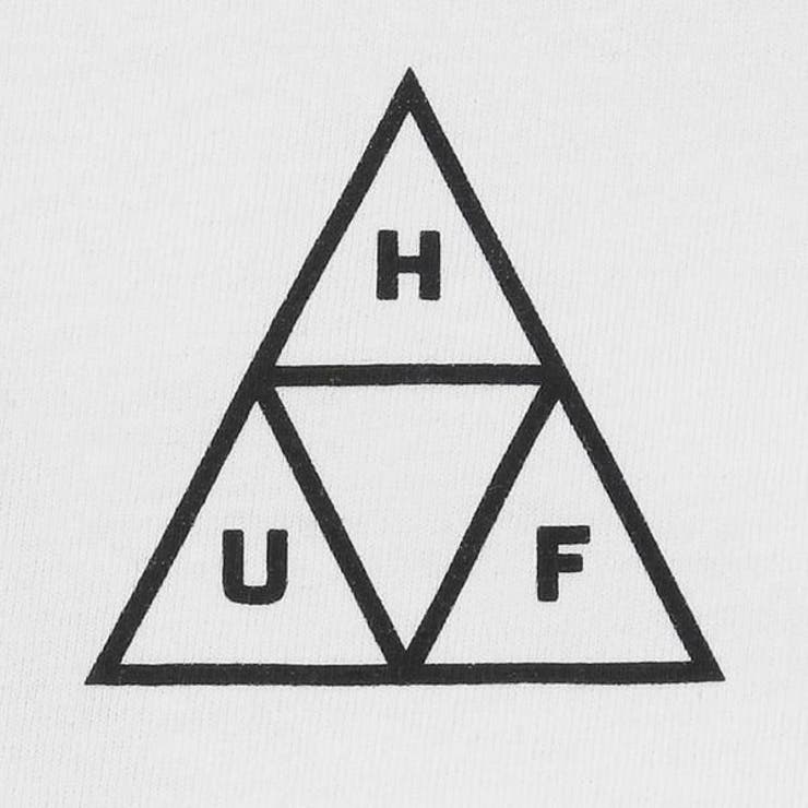 ハフTシャツカットソートリプルトライアングルロンTホワイトメンズレディースユニセックスHUFTS01953WHT