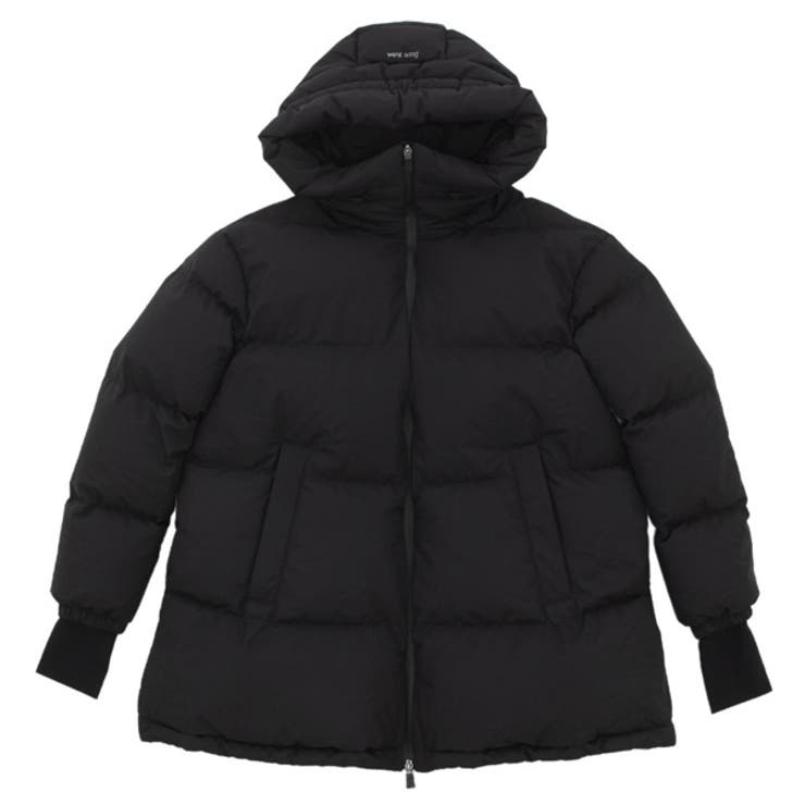 ヘルノゴアテックスインフィニアムウィンドストッパーヘビーコートブラックレディースHERNOPI00370DL111069300