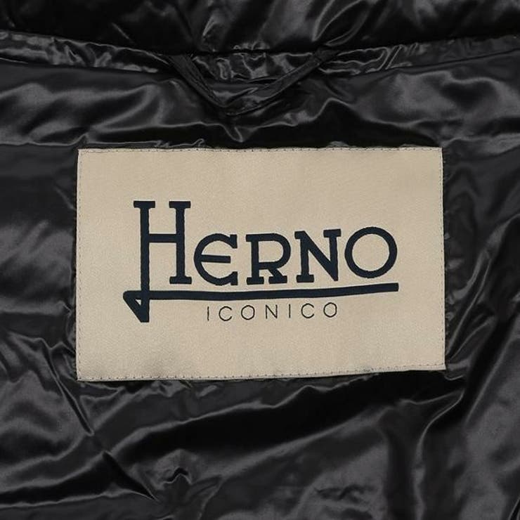 ヘルノダウンジャケットコートケープブラックレディースHERNOPI0046DIC12017Z9300