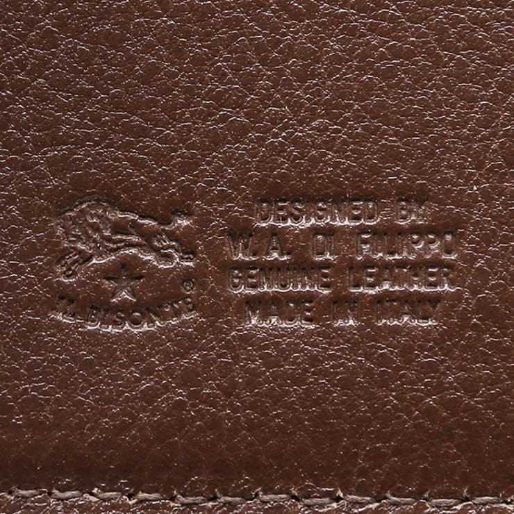 イルビゾンテ長財布ブラウンユニセックスILBISONTESCW011PV0001BW485BCLASSICCONTINENTALWALLETARABICAラウンドファスナー