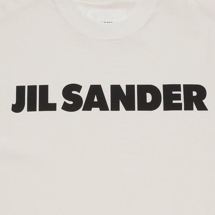 Tシャツ・カットソー Jil Sander Cotton T-Shirt Logo short-sleeved cotton T-shirt in white - Jil Sander