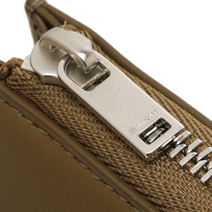 【JilSander】ラウンドジップ カード財布 カードケース JIL SANDER ジルサンダー 財布 L字ファスナー財布/カードケース