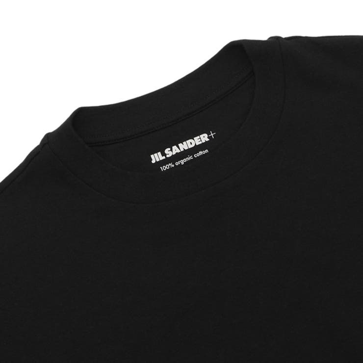 ジルサンダーTシャツカットソージルサンダープラスロングTシャツブラックレディースJILSANDERJ40GC0002J45048001
