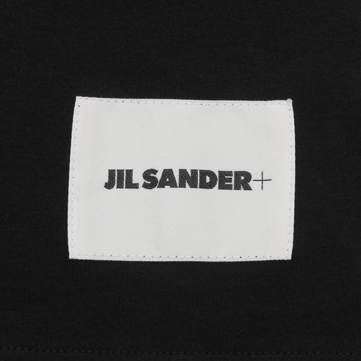 ジルサンダーTシャツカットソージルサンダープラスロングTシャツブラックレディースJILSANDERJ40GC0002J45048001