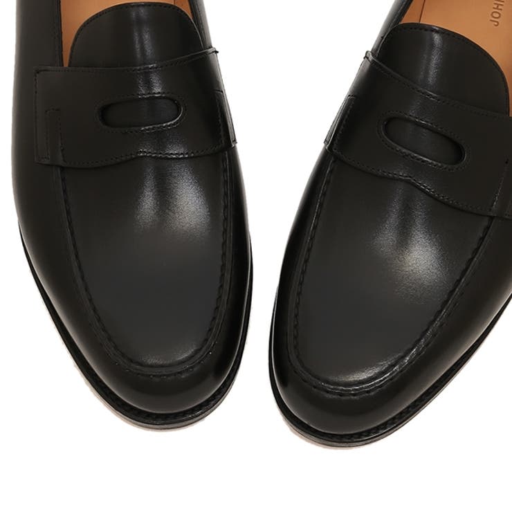 ジョンロブローファーオックスフォードロペスブラックメンズJOHNLOBB309031L1R