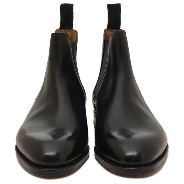 ジョンロブブーツローリーチェルシーブーツサイドゴアブラックメンズJOHNLOBB424041L1R