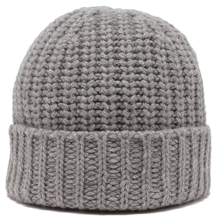 ジョンストンズ帽子ビーニーニット帽グレーメンズレディースユニセックスJOHNSTONSHAT02850HA0308