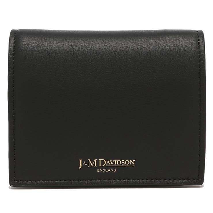 ジェイアンドエムデヴィッドソン二つ折り財布ミニ財布ブラックレディースJ&MDAVIDSONSBFW0XXSCXX999G