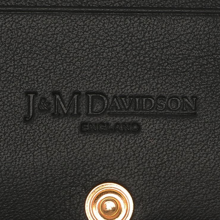 ジェイアンドエムデヴィッドソン二つ折り財布ミニ財布ブラックレディースJ&MDAVIDSONSBFW0XXSCXX999G
