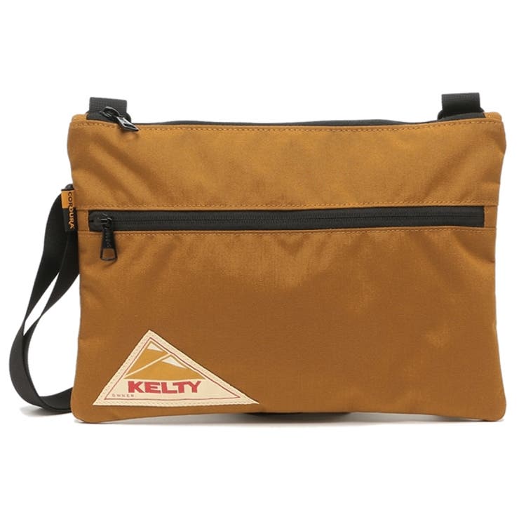 ケルティショルダーバッグビンテージフラットポーチサコッシュブラウンメンズレディースユニセックスKELTY32592214