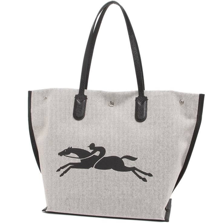 ロンシャントートバッグロゾLサイズベージュレディースLONGCHAMP10090HSG037