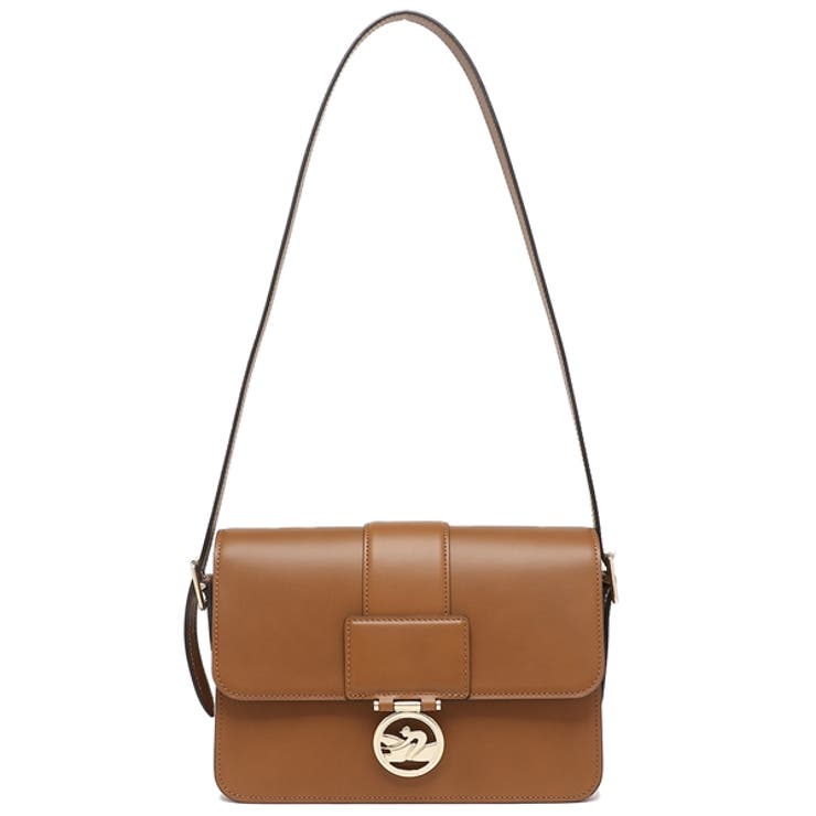 LONGCHAMP】オールド ロンシャン レザー ショルダー バッグ