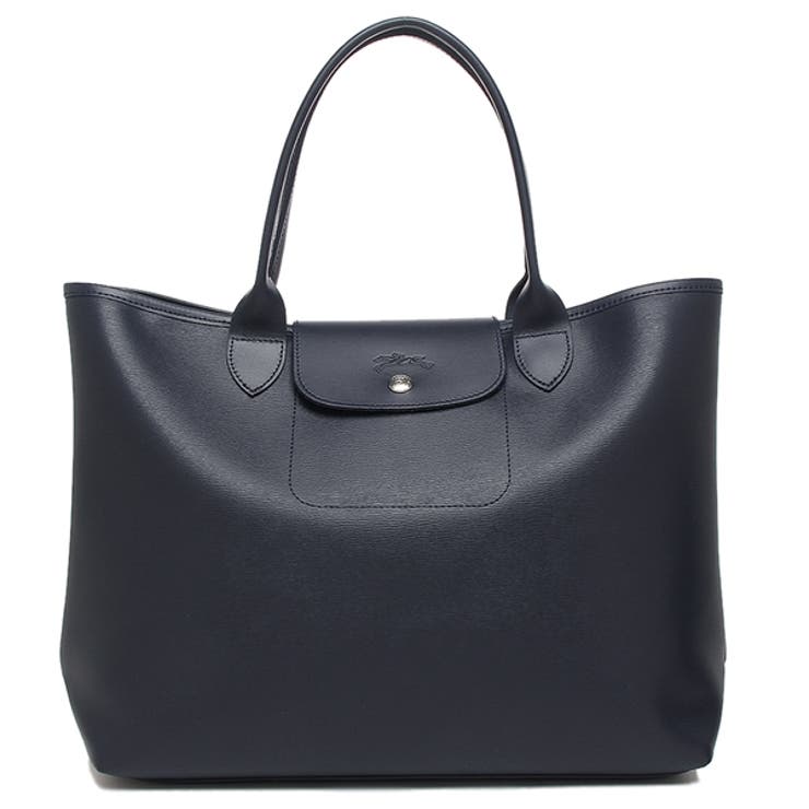 LONGCHAMP ロンシャン 本革 レザー切替 ラージサイズ ボストンバッグ 