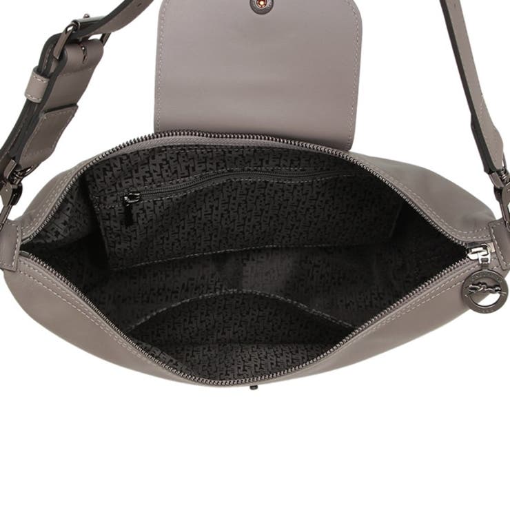 ロンシャンショルダーバッグハンドバッグプリアージュエクストラホーボーバッグMサイズグレーレディースLONGCHAMP10189987P55