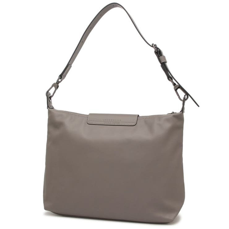 ロンシャンショルダーバッグハンドバッグプリアージュエクストラホーボーバッグMサイズグレーレディースLONGCHAMP10189987P55