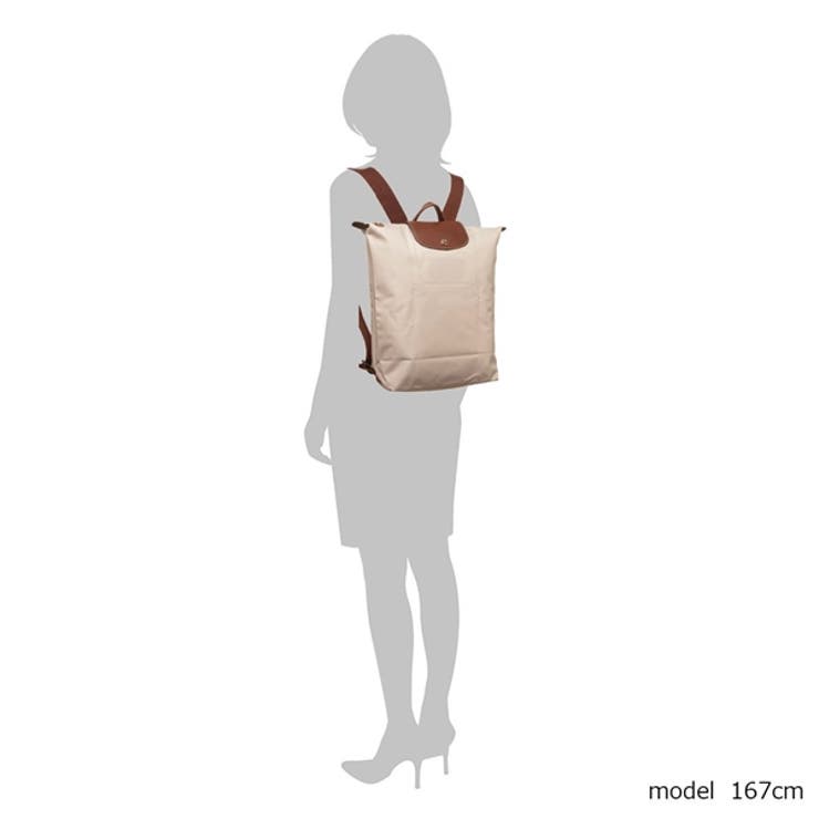 ロンシャンリュックバックパックプリアージュオリジナルベージュレディースLONGCHAMP10284089P71