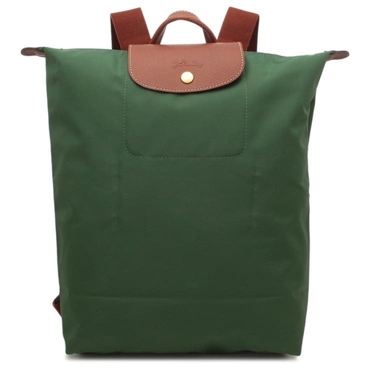 ロンシャンリュックバックパックプリアージュオリジナルMサイズグリーンレディースLONGCHAMP10284089P95