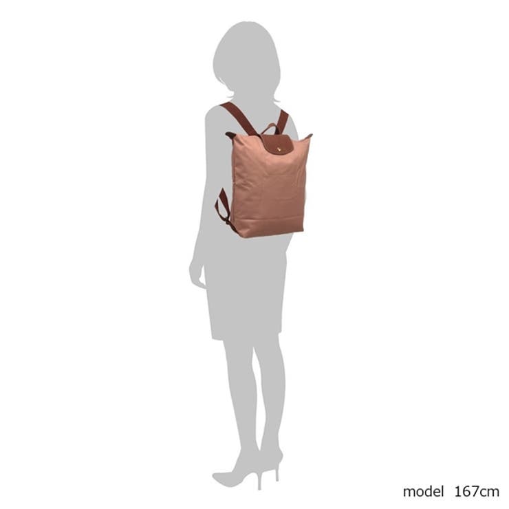 ロンシャンリュックバックパックプリアージュオリジナルMサイズピンクレディースLONGCHAMP10284089P96