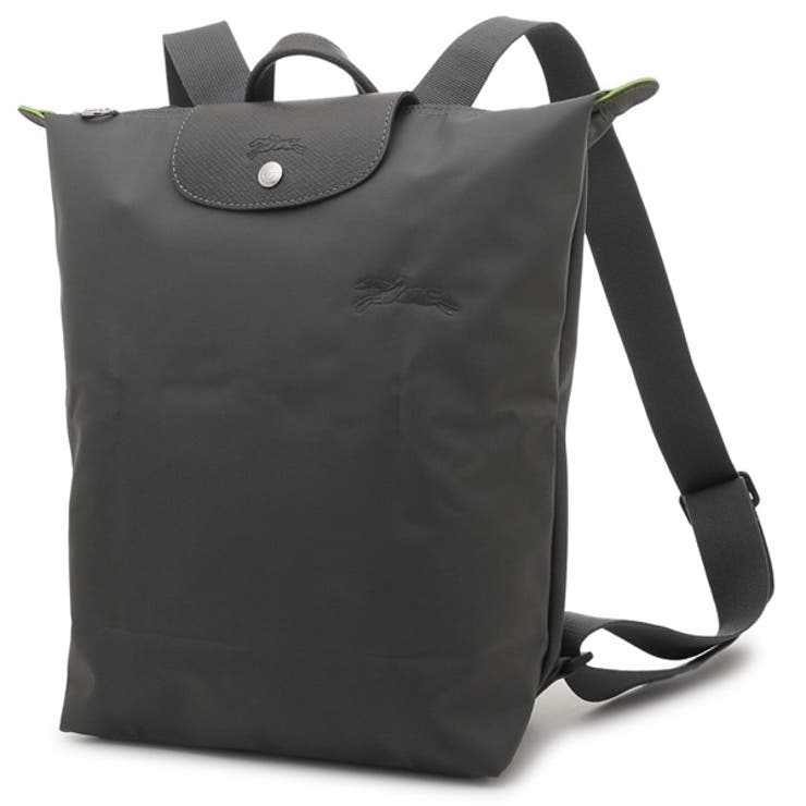 ロンシャンリュックバックパックプリアージュグリーングレーレディースLONGCHAMP10284919P66