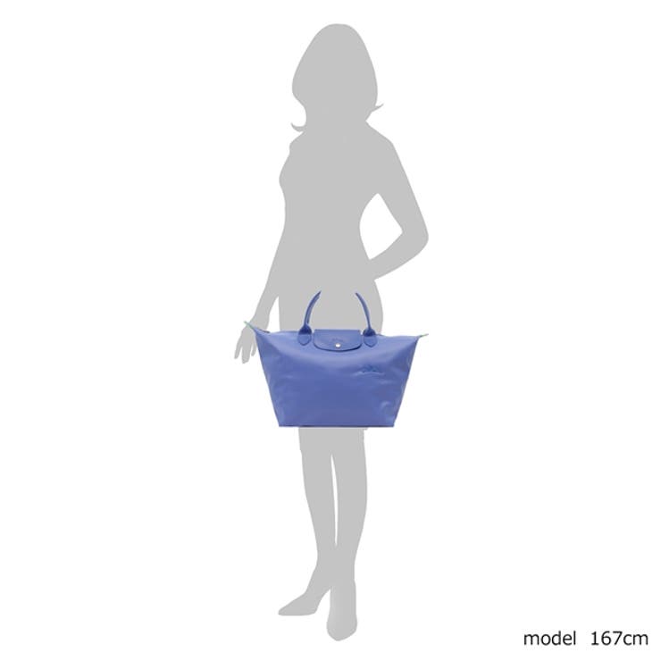 ロンシャンハンドバッグプリアージュグリーンMサイズブルーレディースLONGCHAMP1623919P82