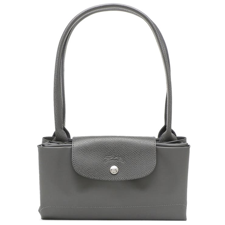 ロンシャントートバッグプリアージュグリーンLサイズグレーレディースLONGCHAMP1899919P66