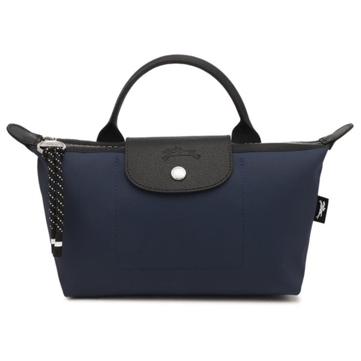 2023 最新作*LONGCHAMP LePliage Green♡ハンドル付 ポーチ