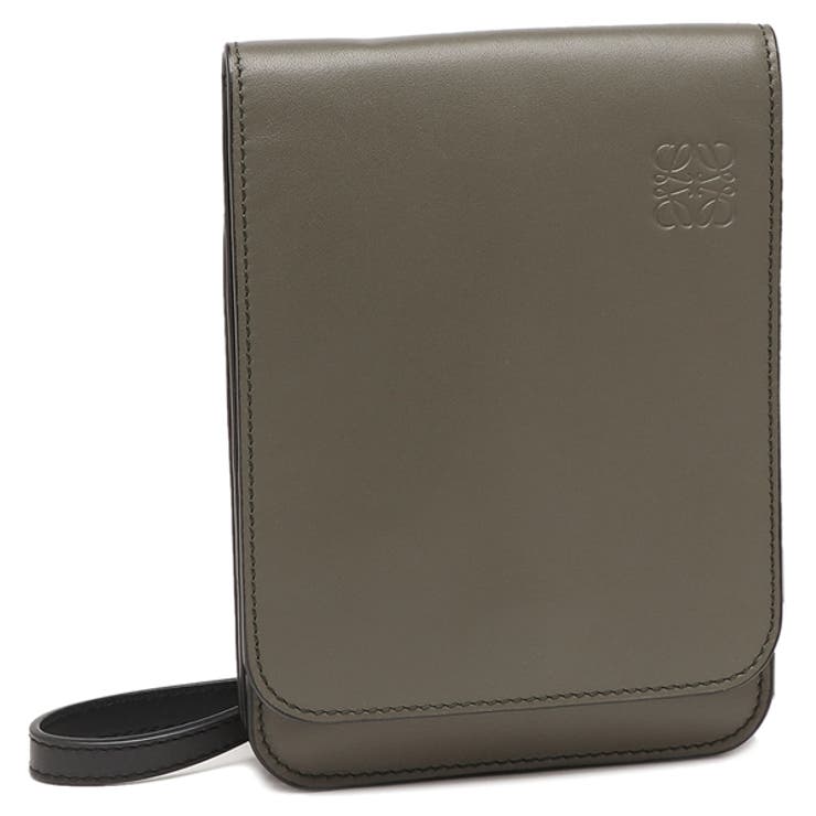 【国内即発】LOEWE ガゼット フラット レザー ショルダーバッグ ロエベ ショルダーバッグ ガゼット[品番：AXEB0021165]｜AXES