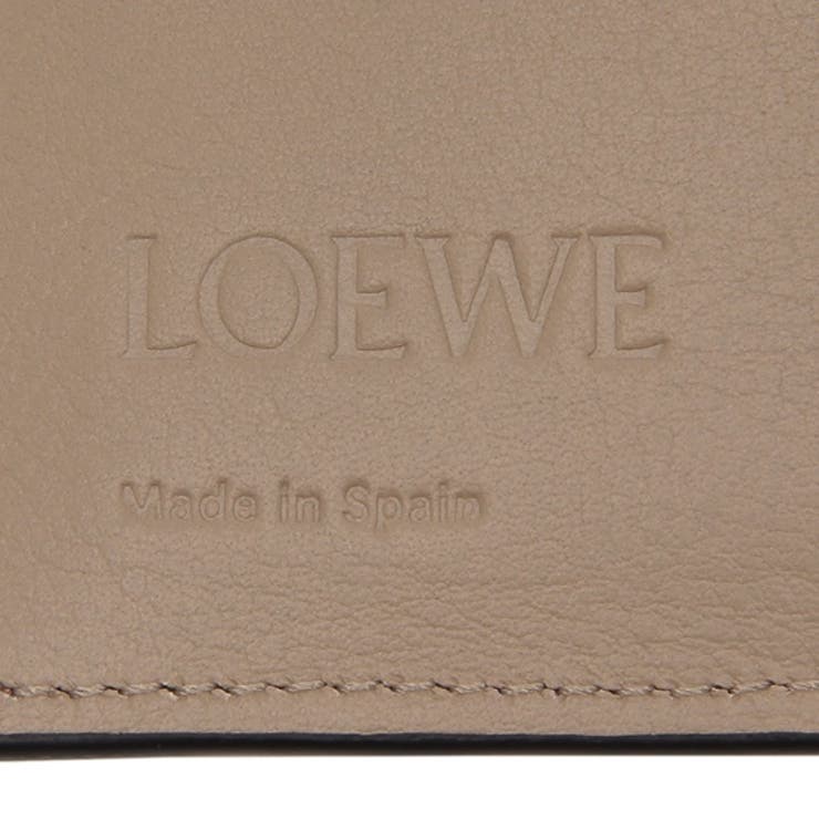 ✨美品　希少✨ロエベ　三つ折り　リピートアナグラム　マルチカラー　ブラウン LOEWE ブラウン 三つ折り財布