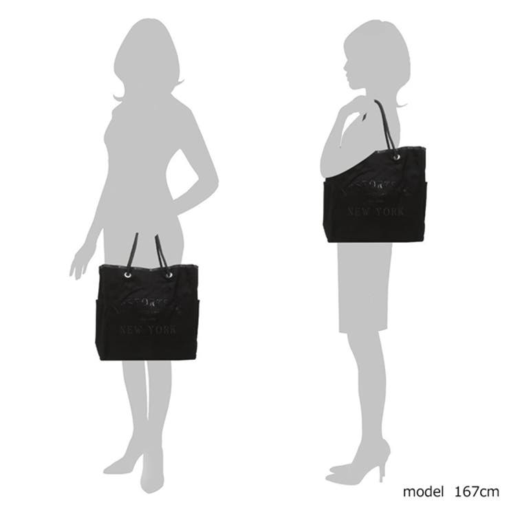 レスポートサックトートバッグキャンバスイージートートブラックレディースLESPORTSAC1417C514