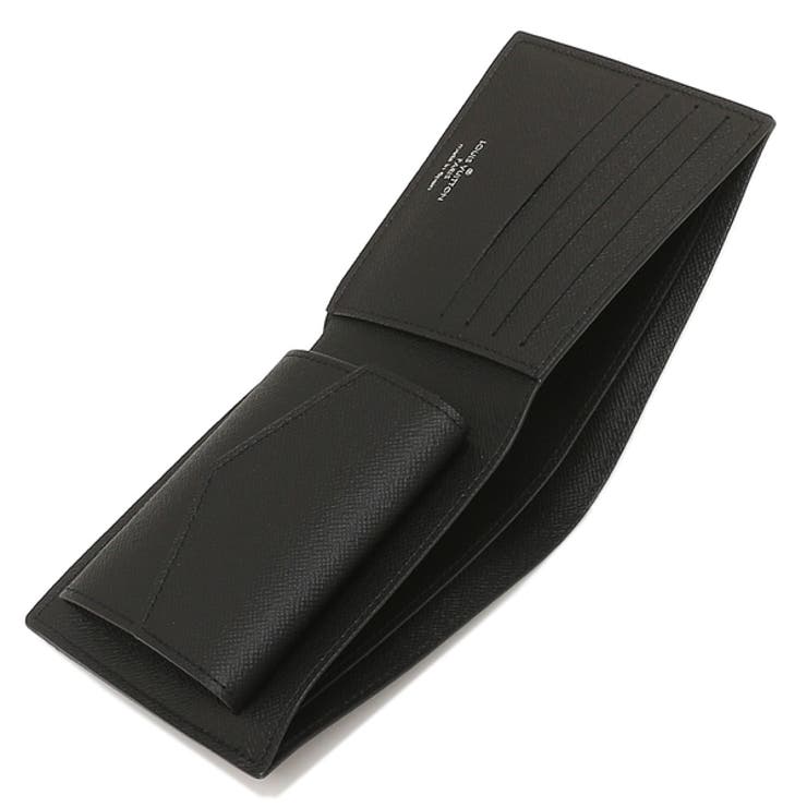 ルイヴィトン折り財布メンズモノグラムLOUISVUITTONM62545ブラック