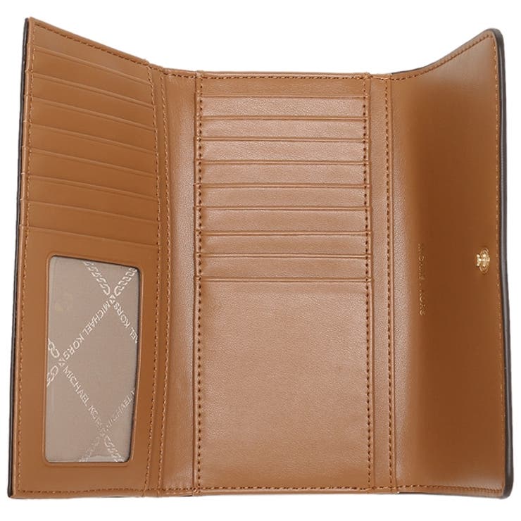 最新モデル 【新品】MICHAEL KORS 二つ折り財布 ホワイト ブラウン