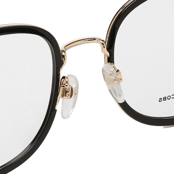 マークジェイコブスメガネフレーム眼鏡フレームインターナショナルフィットブラックゴールドレディースMARCJACOBS7012M2