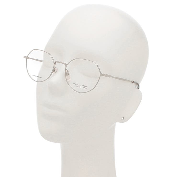 マークジェイコブスメガネフレーム眼鏡フレームグローバルフィットシルバーレディースMARCJACOBS705G010